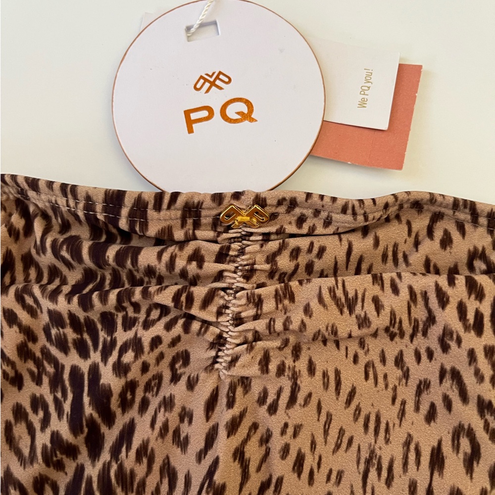 PQ Swim | NWT Tie Full Embellished Bikini Bottom - Picture 7 of 9